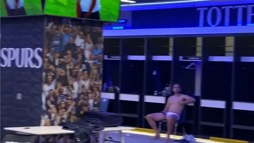 WATCH: Harry Kane watches PGA Tour after derby win